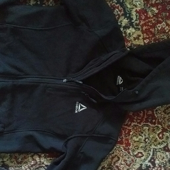 Reebok Men's Mixed Media Softshell Jacket, hooded - Picture 2 of 4